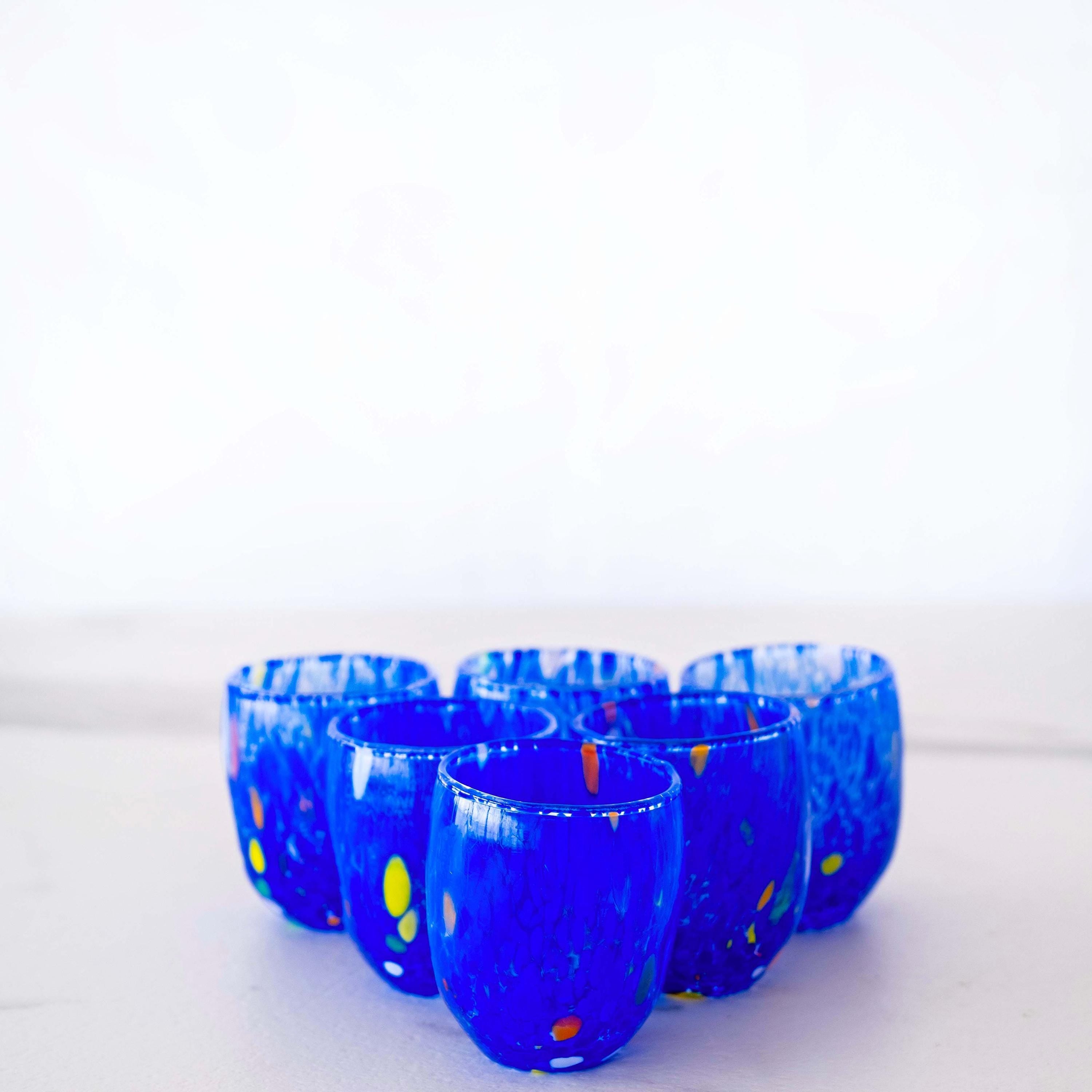 Murano Shot Glass | Certified Murano Glass | Made in Italy | Italian Liqueur Glass | Collection Onde