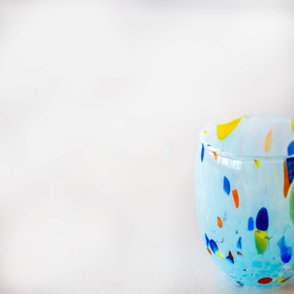 Murano Shot Glass | Certified Murano Glass | Made in Italy | Italian Liqueur Glass | Collection Onde