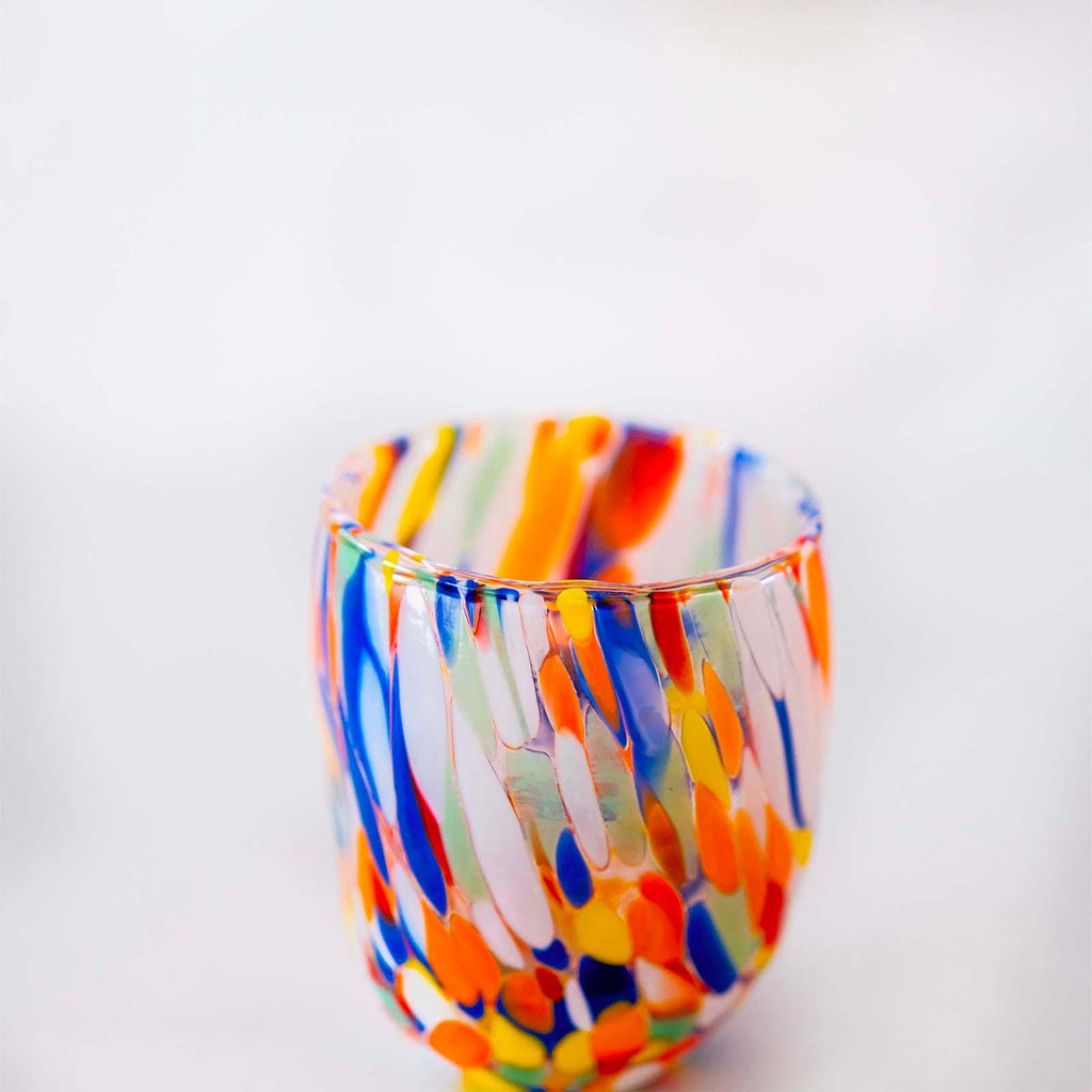 Murano Shot Glass | Certified Murano Glass | Made in Italy | Italian Liqueur Glass | Collection Onde