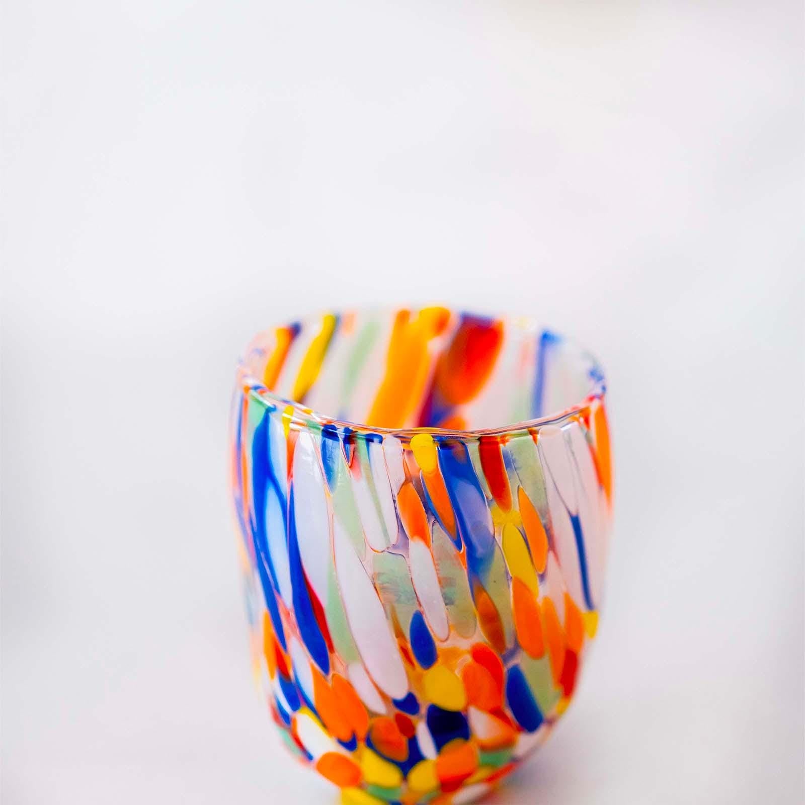 Murano Shot Glass | Certified Murano Glass | Made in Italy | Italian Liqueur Glass | Collection Onde