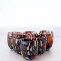 Murano Shot Glass | Certified Murano Glass | Made in Italy | Italian Liqueur Glass | Collection Onde