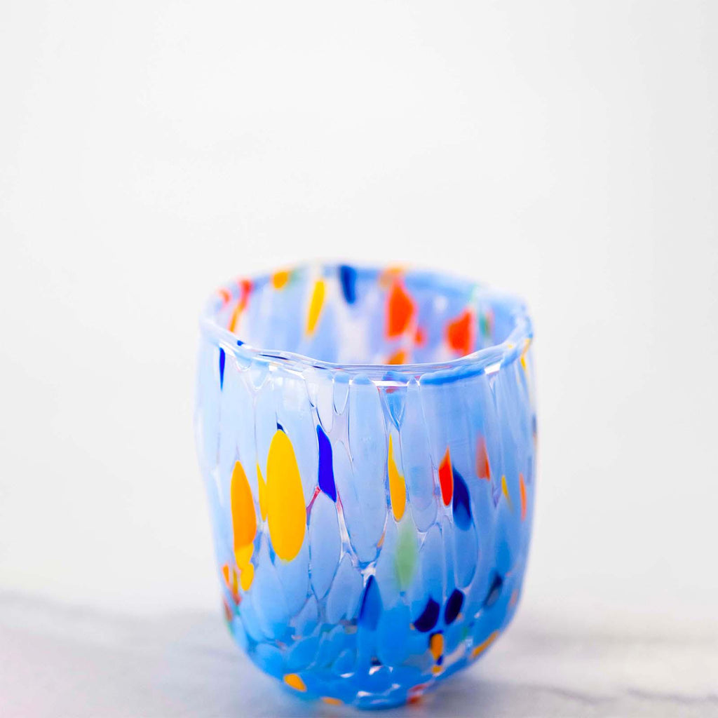 Murano Shot Glass | Certified Murano Glass | Made in Italy | Italian Liqueur Glass | Collection Onde