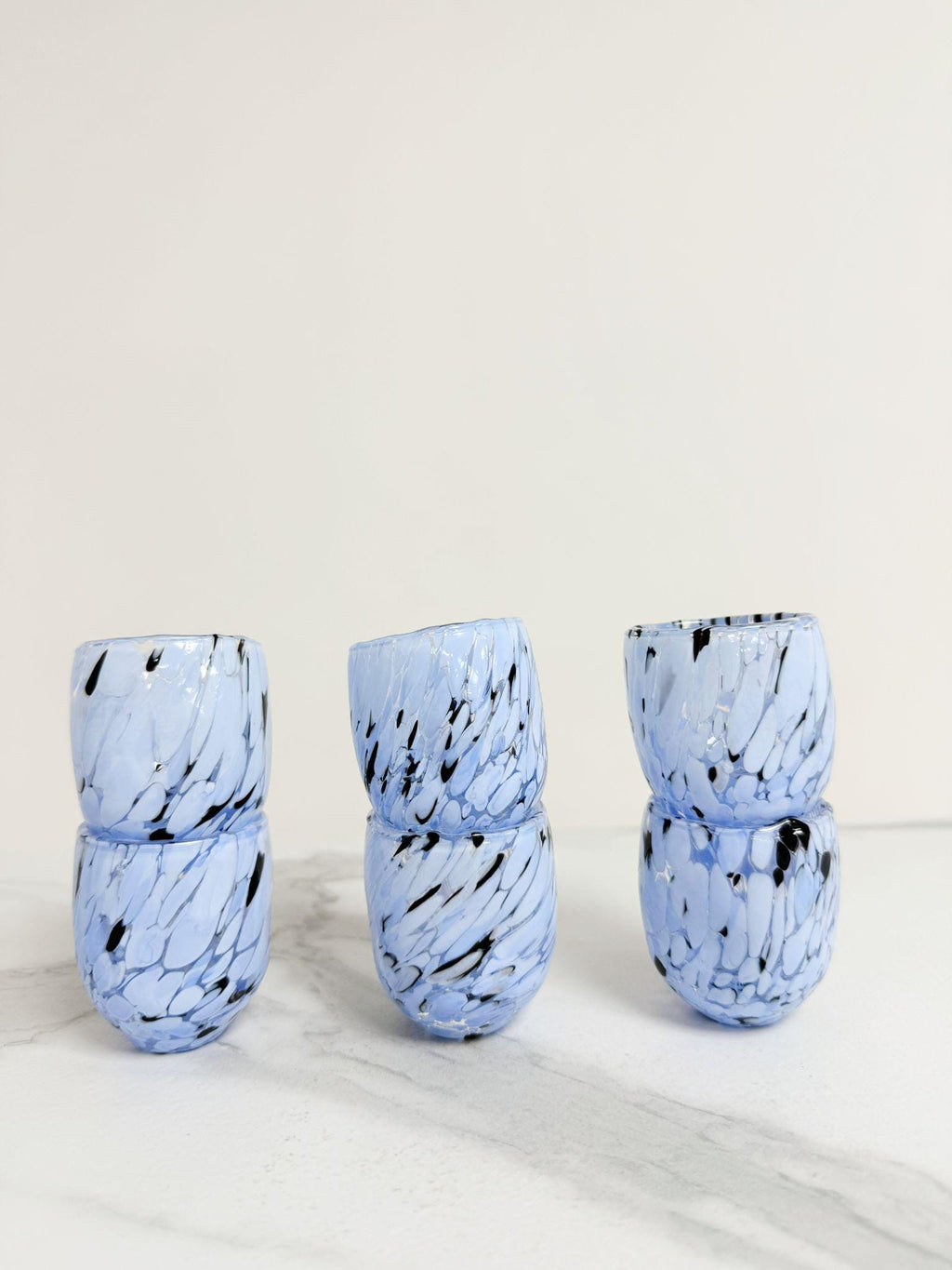 Murano Shot Glass | Certified Murano Glass | Made in Italy | Italian Liqueur Glass | Collection Onde