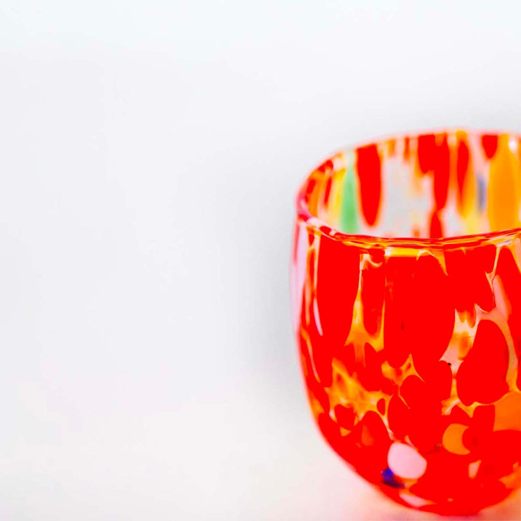 Murano Shot Glass | Certified Murano Glass | Made in Italy | Italian Liqueur Glass | Collection Onde