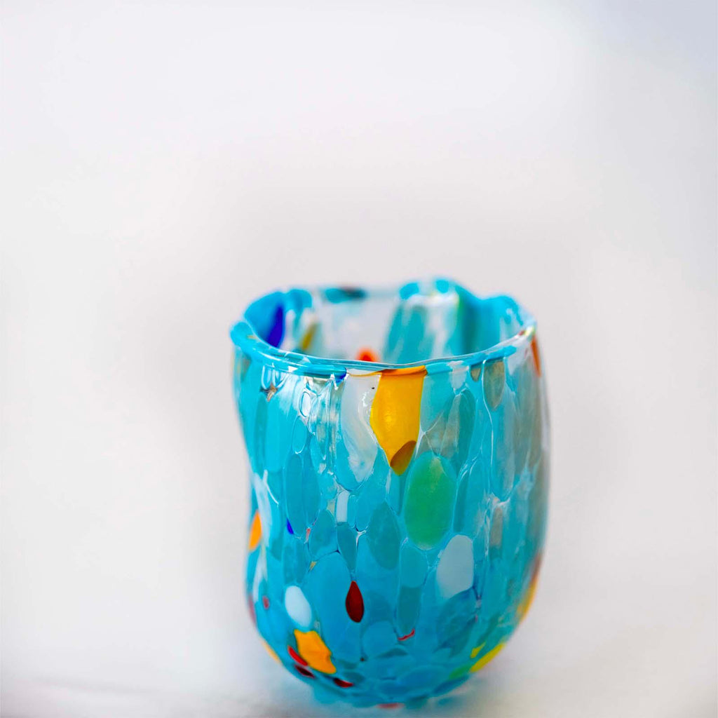 Murano Shot Glass | Certified Murano Glass | Made in Italy | Italian Liqueur Glass | Collection Onde