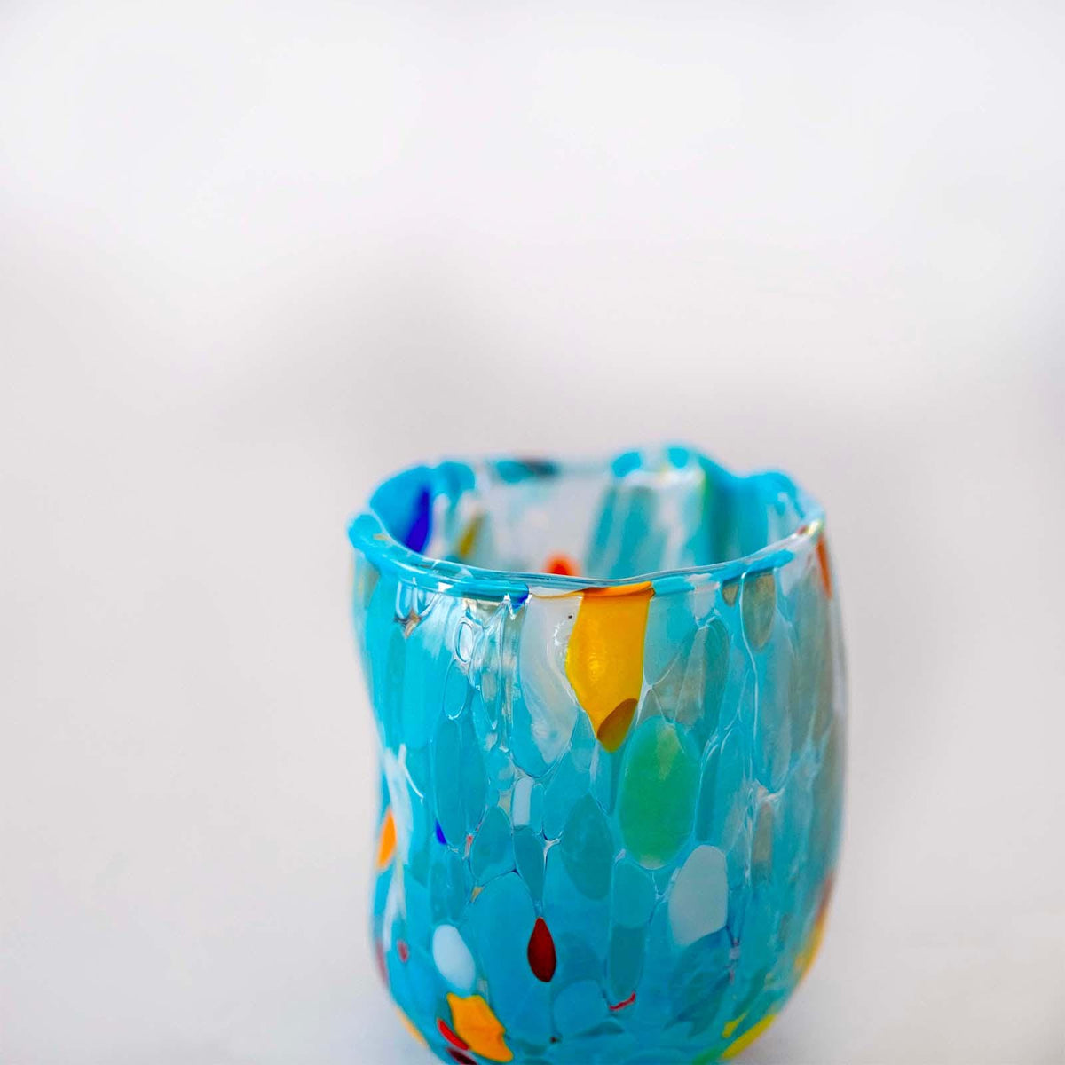 Murano Shot Glass | Certified Murano Glass | Made in Italy | Italian Liqueur Glass | Collection Onde