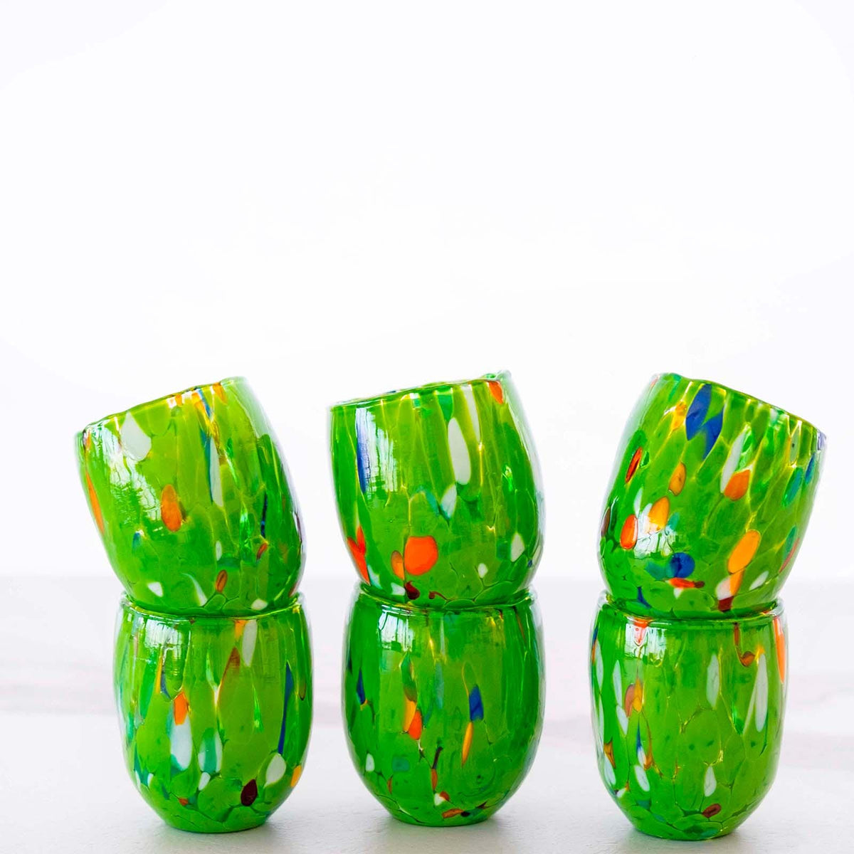 Murano Shot Glass | Certified Murano Glass | Made in Italy | Italian Liqueur Glass | Collection Onde