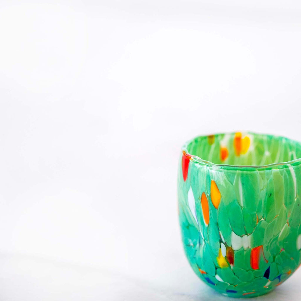 Murano Shot Glass | Certified Murano Glass | Made in Italy | Italian Liqueur Glass | Collection Onde