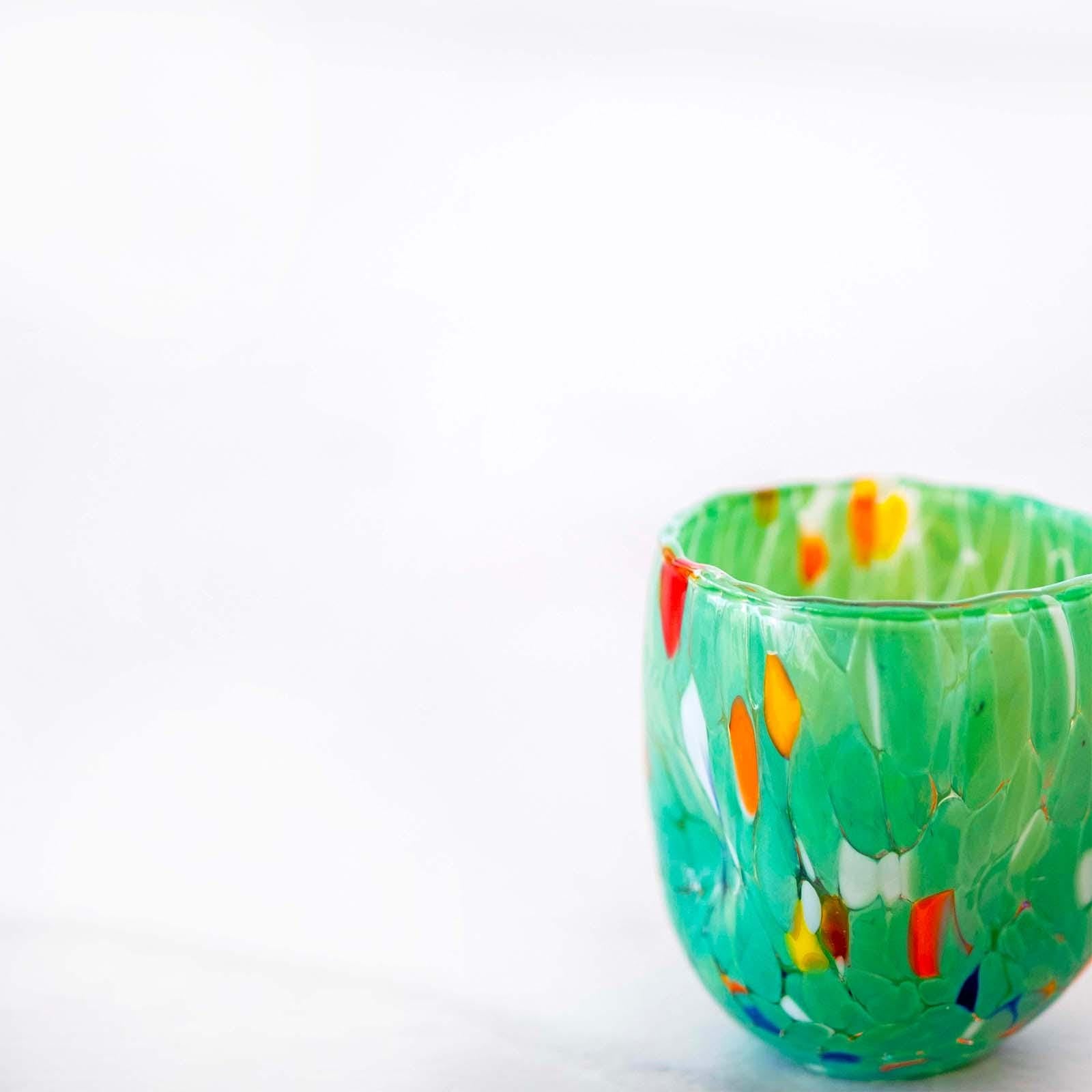 Murano Shot Glass | Certified Murano Glass | Made in Italy | Italian Liqueur Glass | Collection Onde