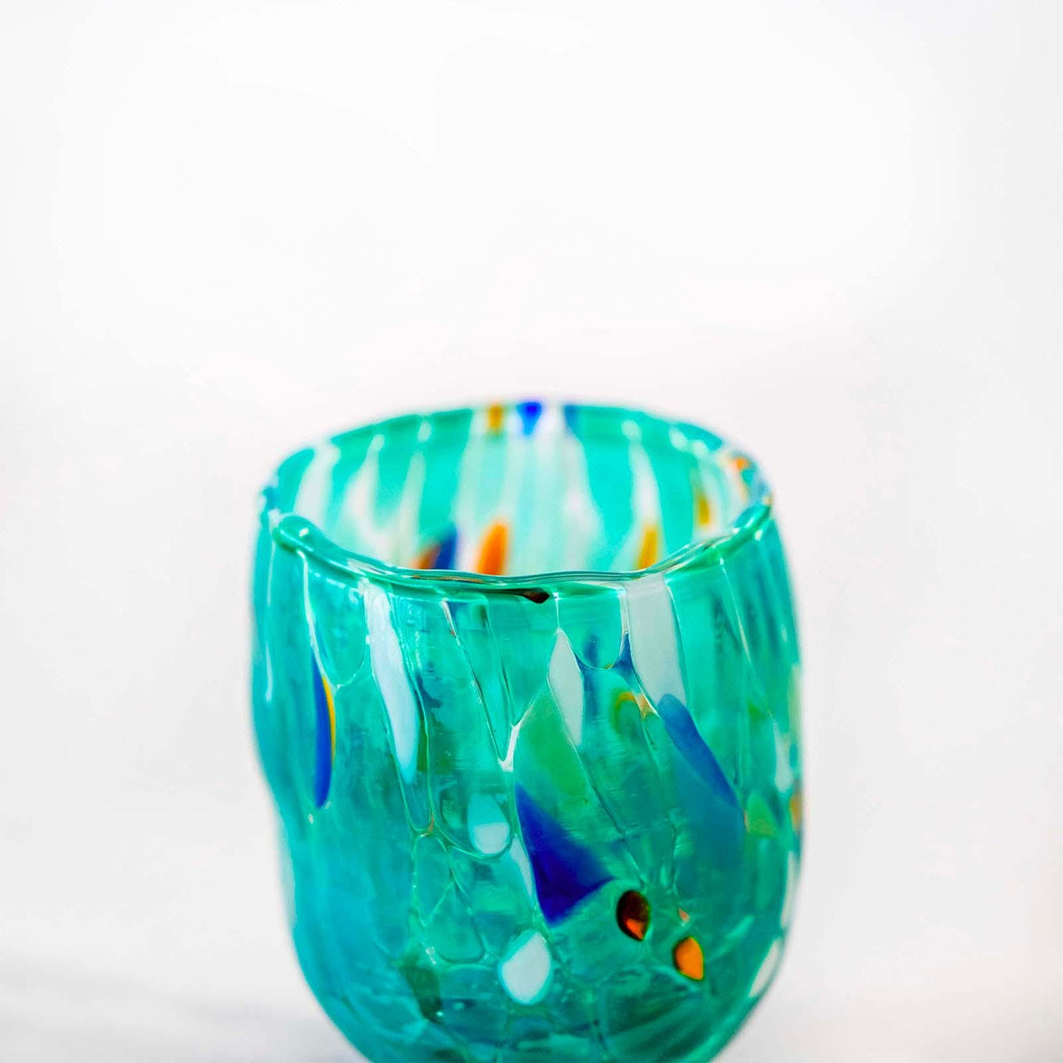 Murano Shot Glass | Certified Murano Glass | Made in Italy | Italian Liqueur Glass | Collection Onde