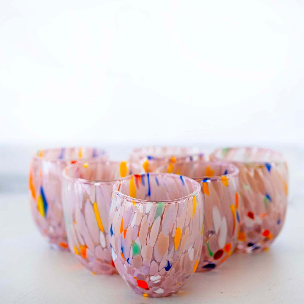 Murano Shot Glass | Certified Murano Glass | Made in Italy | Italian Liqueur Glass | Collection Onde