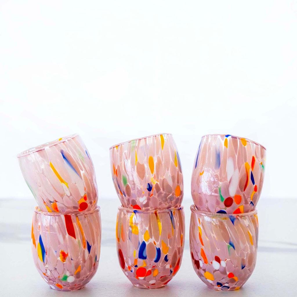 Murano Shot Glass | Certified Murano Glass | Made in Italy | Italian Liqueur Glass | Collection Onde