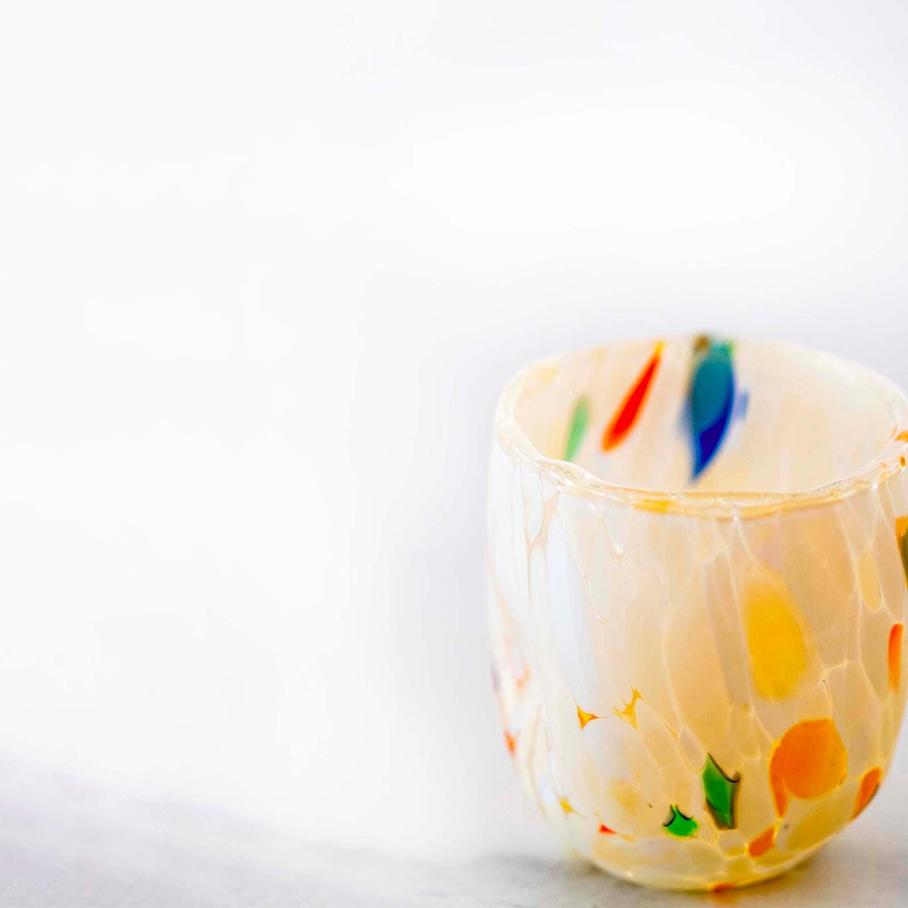 Murano Shot Glass | Certified Murano Glass | Made in Italy | Italian Liqueur Glass | Collection Onde