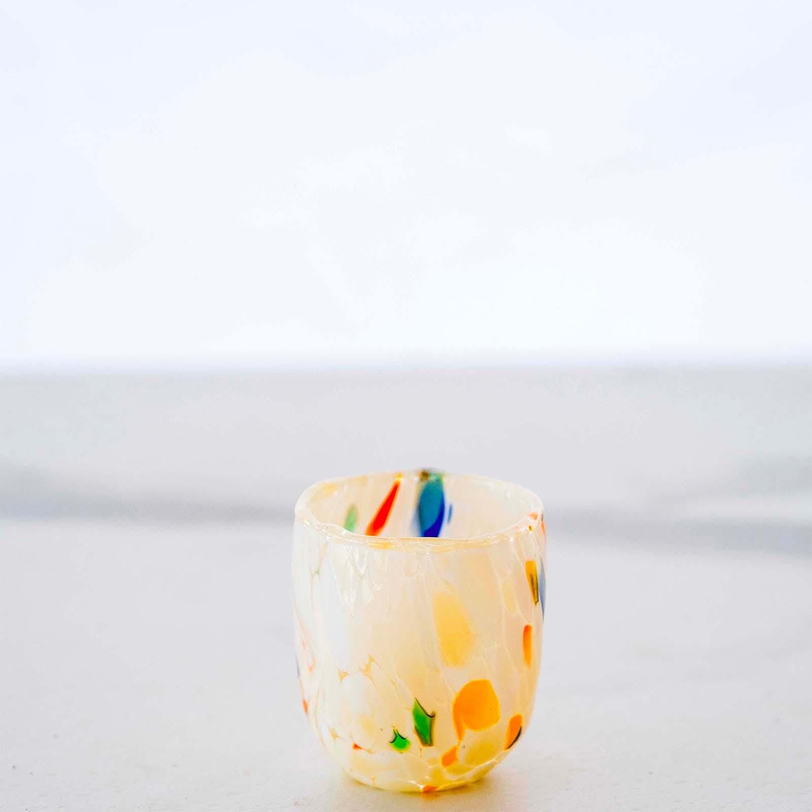 Murano Shot Glass | Certified Murano Glass | Made in Italy | Italian Liqueur Glass | Collection Onde