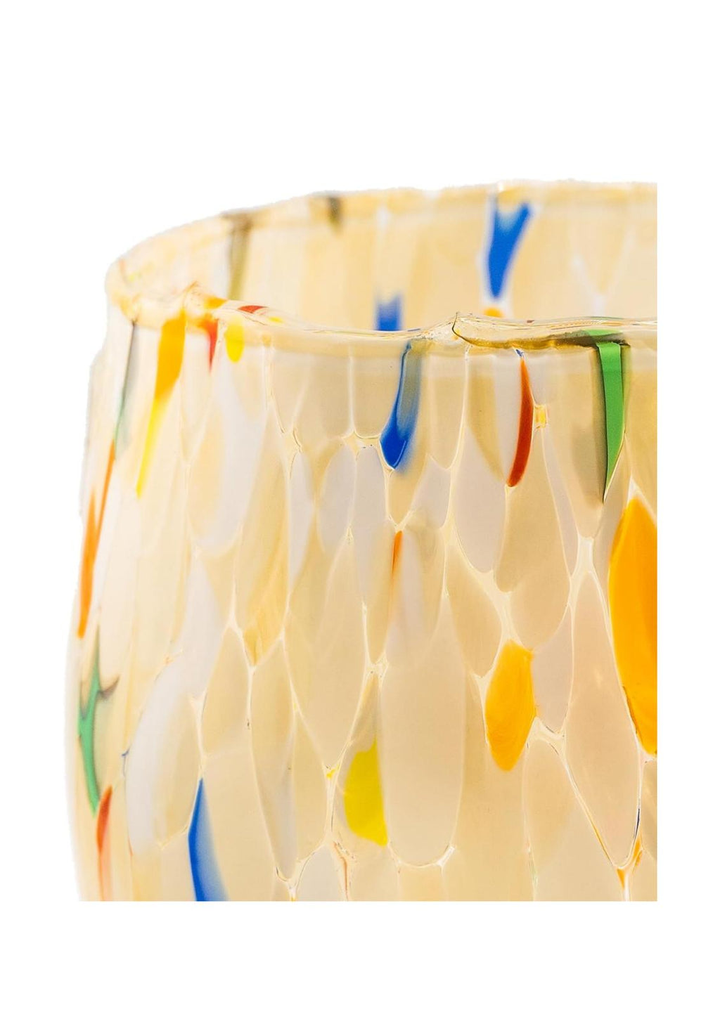 Murano Drinking Glass | Certified Murano Glass | Made in Italy | Water Glass | Collection Onde