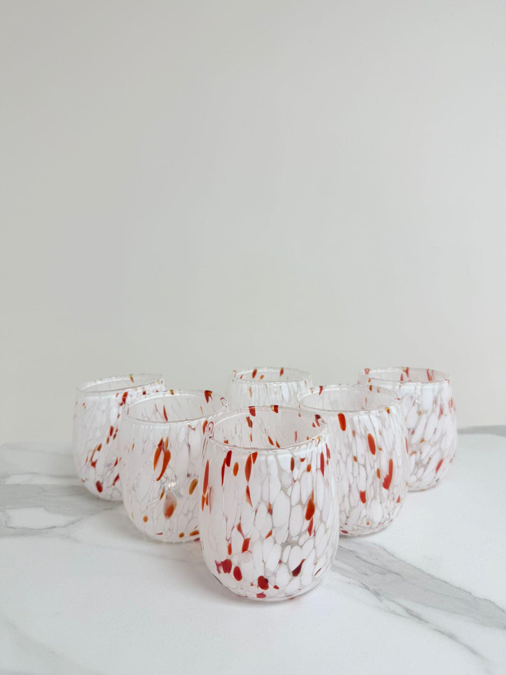 Murano Drinking Glass | Certified Murano Glass | Made in Italy | Water Glass | Collection Onde