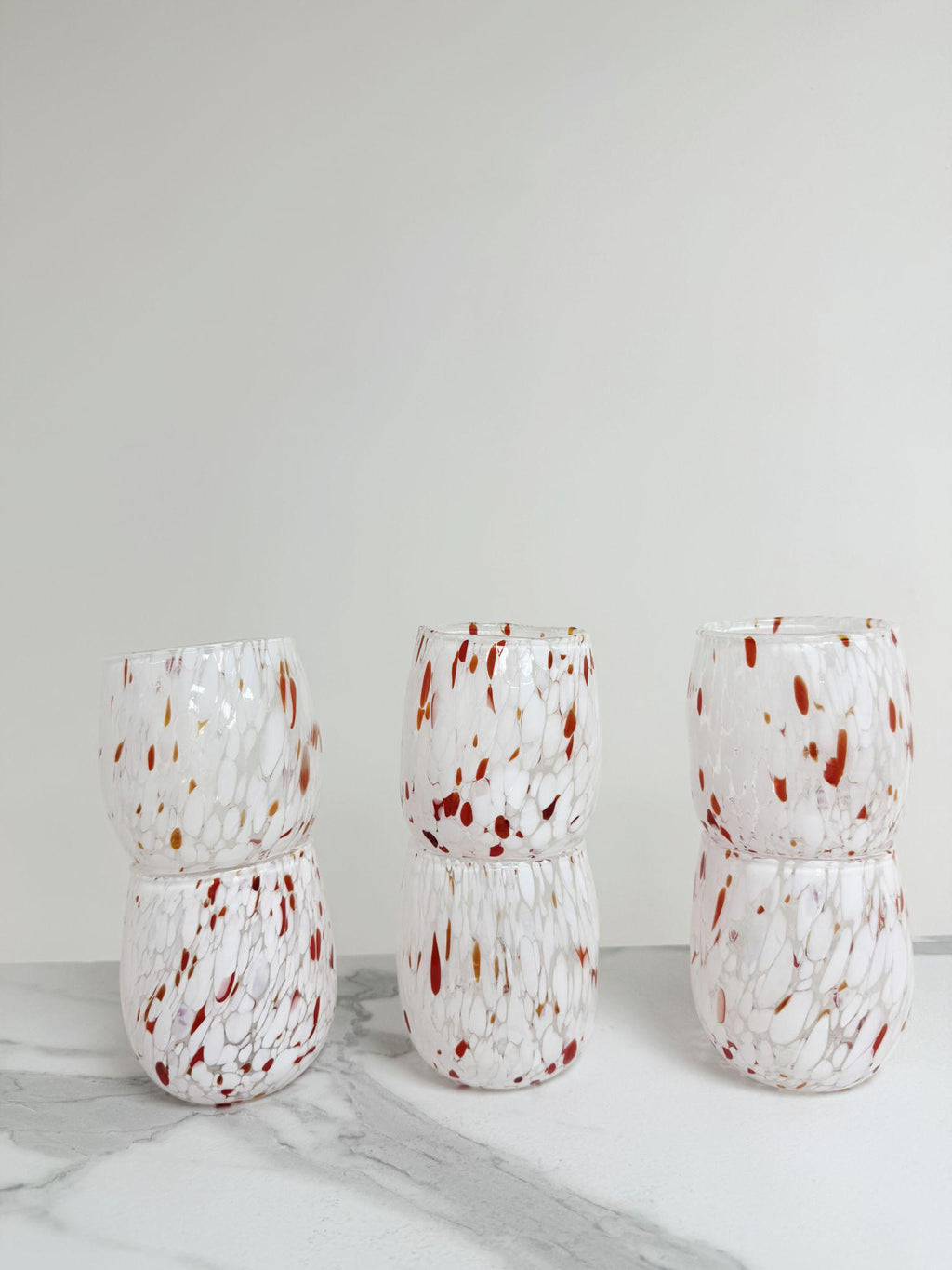 Murano Drinking Glass | Certified Murano Glass | Made in Italy | Water Glass | Collection Onde