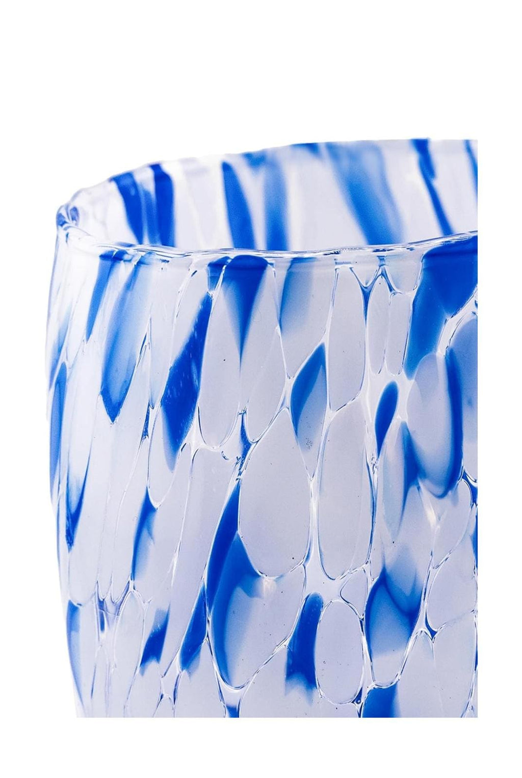 Murano Drinking Glass | Certified Murano Glass | Made in Italy | Water Glass | Collection Onde
