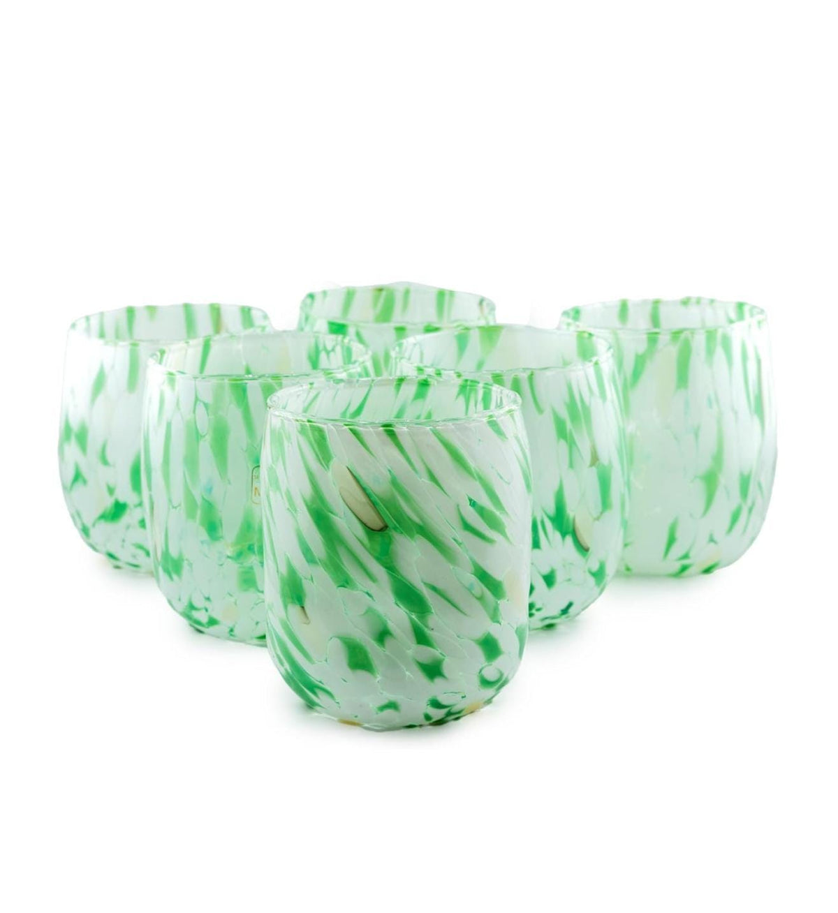 Murano Drinking Glass | Certified Murano Glass | Made in Italy | Water Glass | Collection Onde