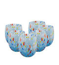 Murano Drinking Glass | Certified Murano Glass | Made in Italy | Water Glass | Collection Onde