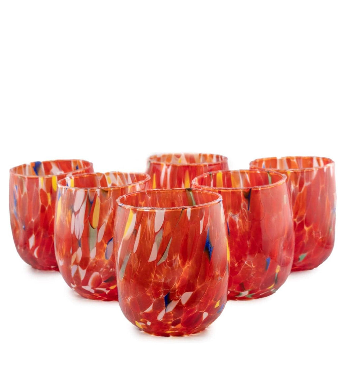 Murano Drinking Glass | Certified Murano Glass | Made in Italy | Water Glass | Collection Onde