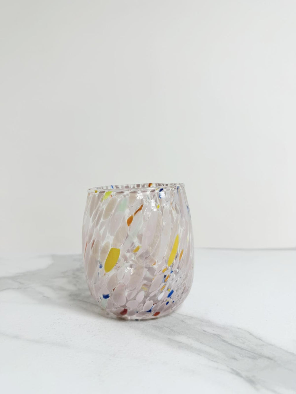 Murano Drinking Glass | Certified Murano Glass | Made in Italy | Water Glass | Collection Onde