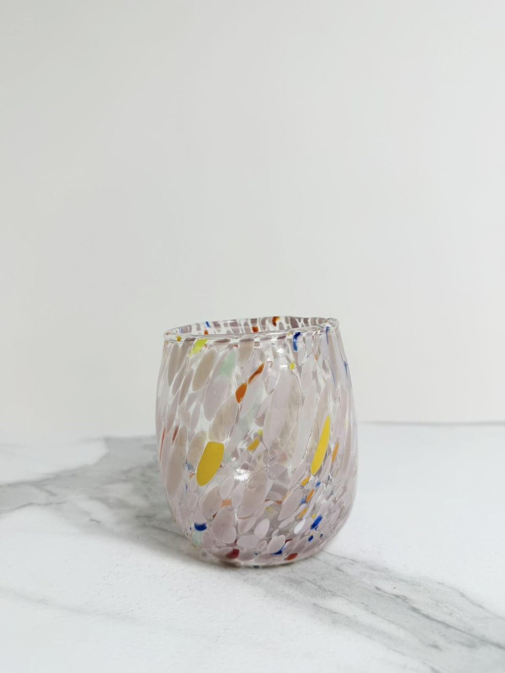 Murano Drinking Glass | Certified Murano Glass | Made in Italy | Water Glass | Collection Onde