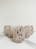 Murano Drinking Glass | Certified Murano Glass | Made in Italy | Water Glass | Collection Onde
