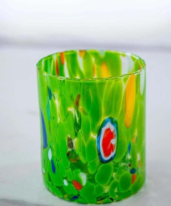 Murano Drinking Glass | Certified Murano Glass | Made in Italy | Water Glass | Collection Tower