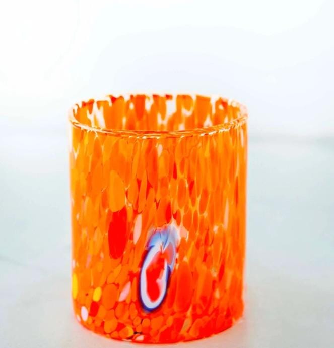 MurArt Bicchieri in vetro di Murano Collezione Tower B1 Set da 6 bicchieri da 300ml