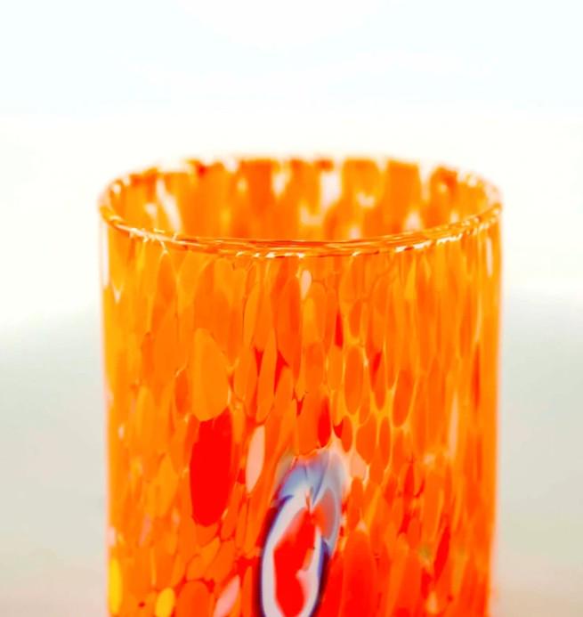 MurArt Bicchieri in vetro di Murano Collezione Tower B1 Set da 6 bicchieri da 300ml
