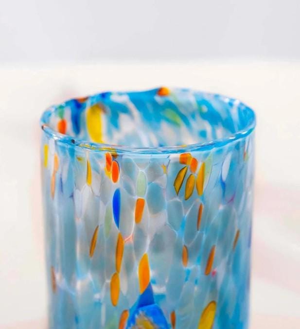 MurArt Bicchieri in vetro di Murano Collezione Tower B1 Set da 6 bicchieri da 300ml