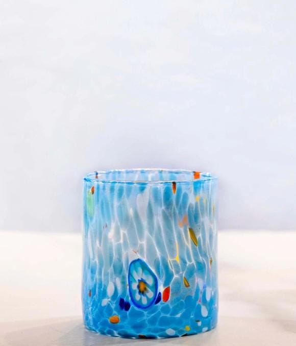 MurArt Bicchieri in vetro di Murano Collezione Tower B1 Set da 6 bicchieri da 300ml