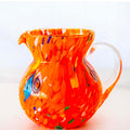 Murano Glass Carafe | Certified Murano Glass | Made in Italy | Decorative Pitcher | Collection Marea