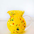 Murano Glass Carafe | Certified Murano Glass | Made in Italy | Decorative Pitcher | Collection Marea