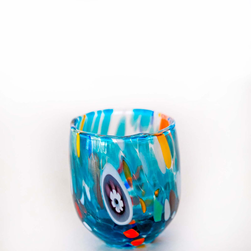 Murano Shot Glass | Certified Murano Glass | Made in Italy | Italian Liqueur Glass | Collection Marea