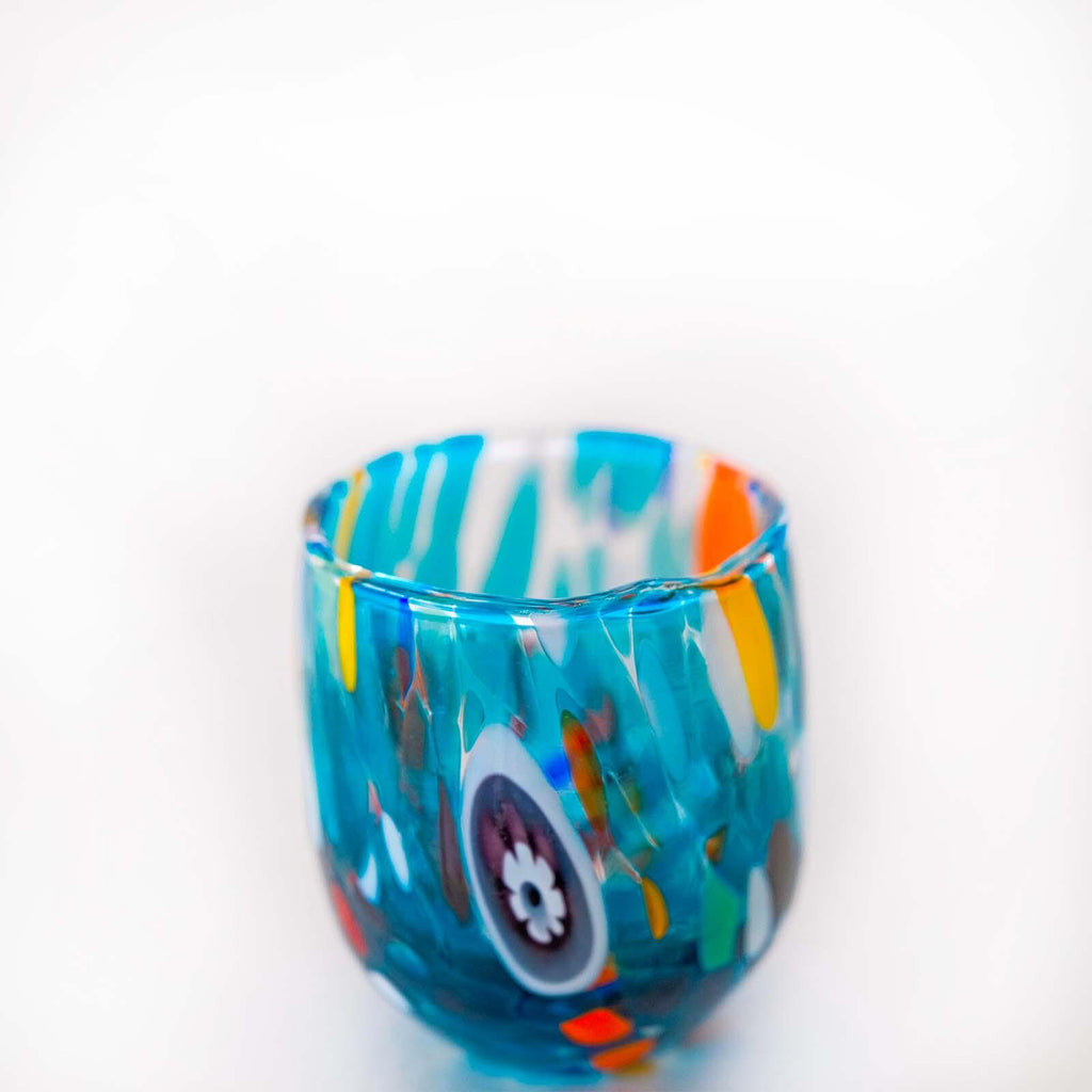 Murano Shot Glass | Certified Murano Glass | Made in Italy | Italian Liqueur Glass | Collection Marea
