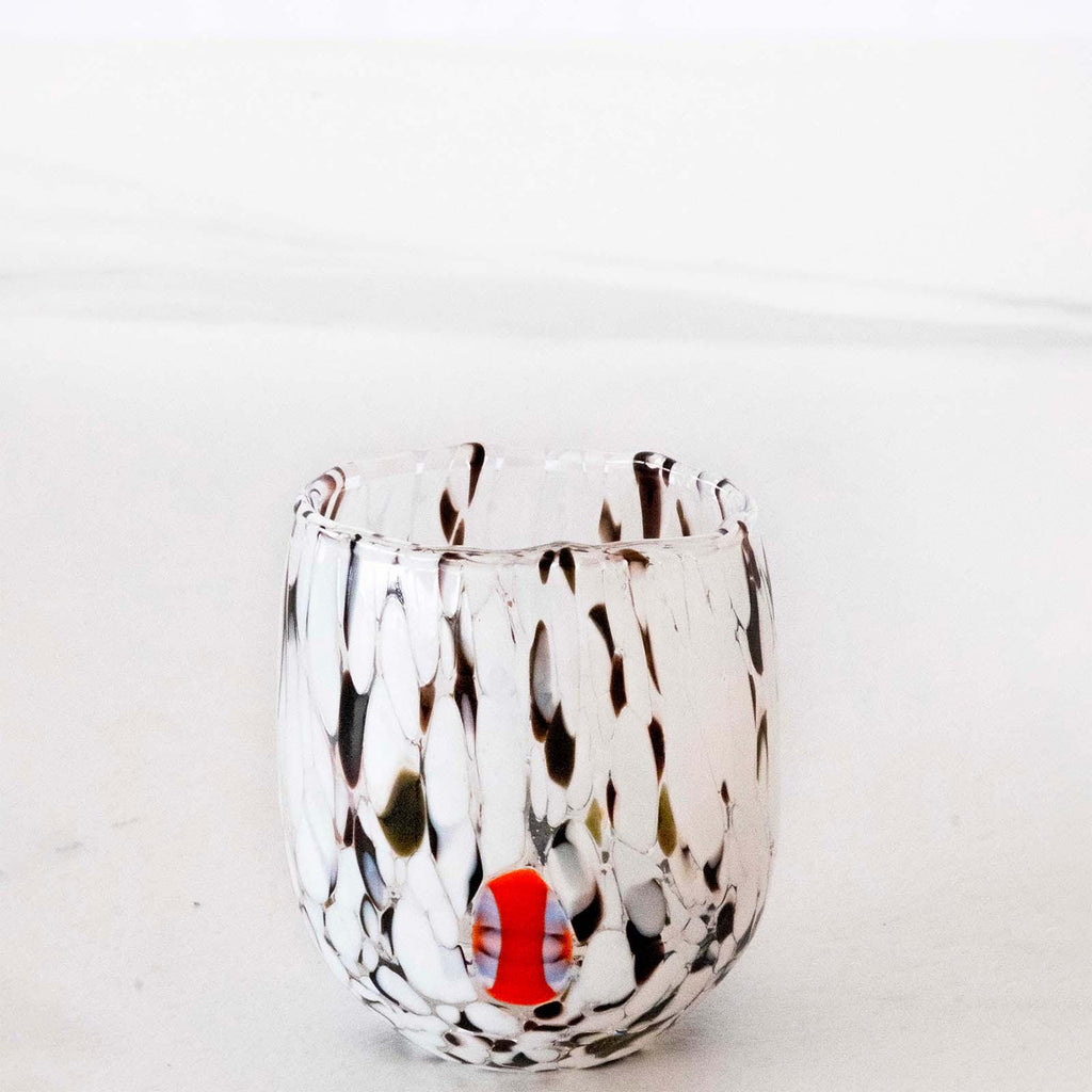Murano Shot Glass | Certified Murano Glass | Made in Italy | Italian Liqueur Glass | Collection Marea