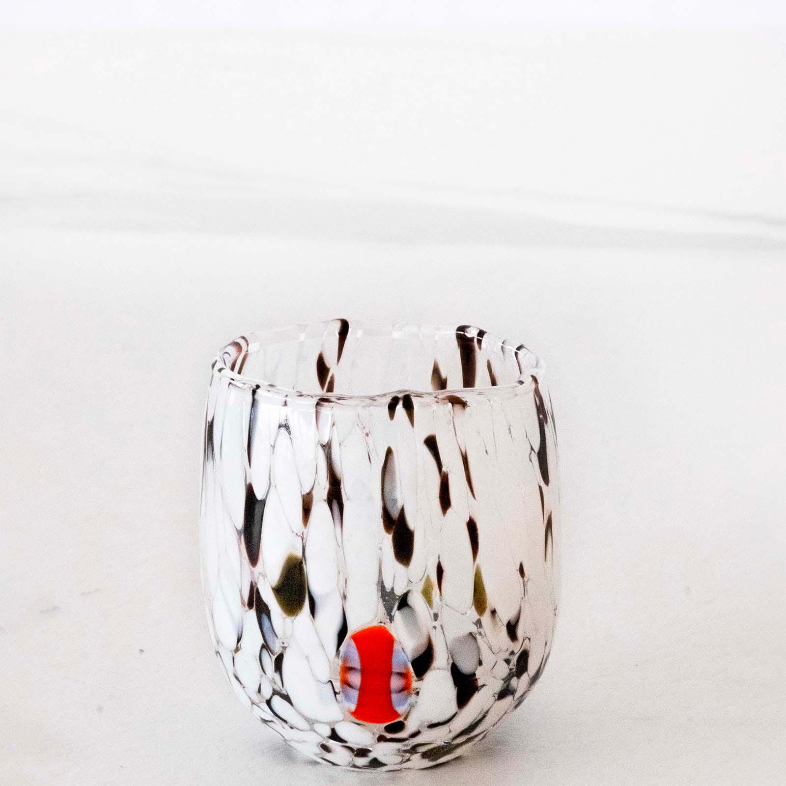 Murano Shot Glass | Certified Murano Glass | Made in Italy | Italian Liqueur Glass | Collection Marea
