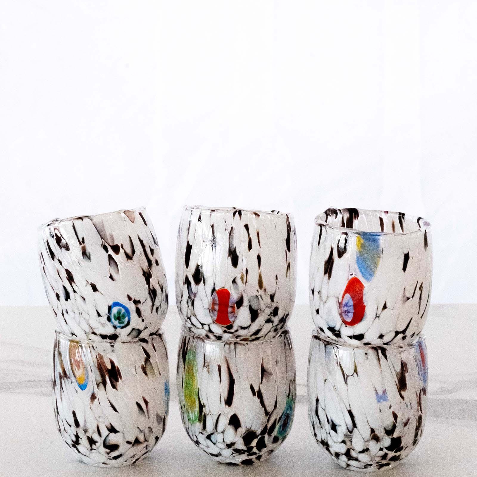 Murano Shot Glass | Certified Murano Glass | Made in Italy | Italian Liqueur Glass | Collection Marea