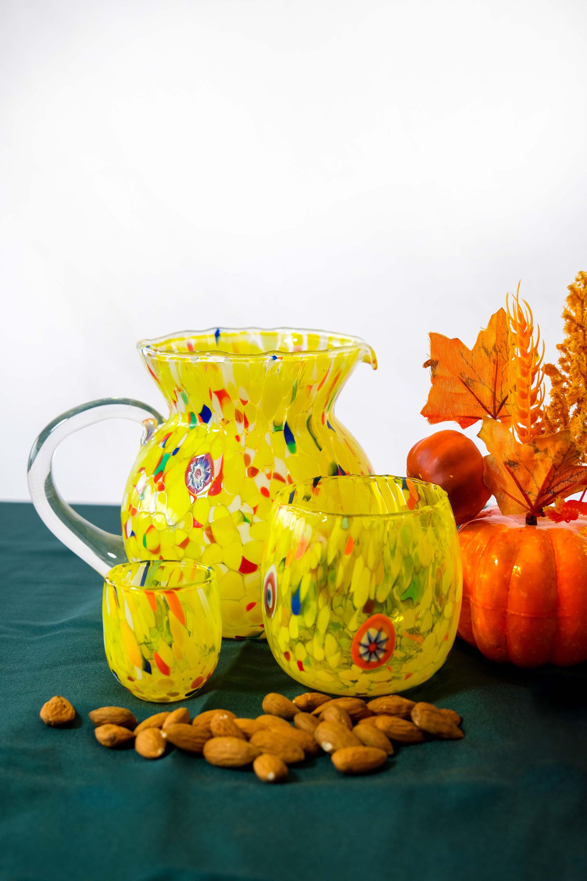 Murano Shot Glass | Certified Murano Glass | Made in Italy | Italian Liqueur Glass | Collection Marea