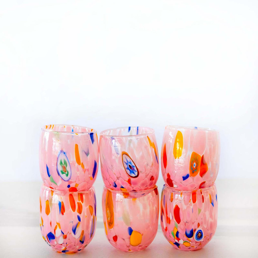 Murano Shot Glass | Certified Murano Glass | Made in Italy | Italian Liqueur Glass | Collection Marea