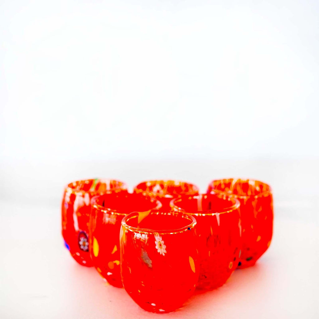 Murano Shot Glass | Certified Murano Glass | Made in Italy | Italian Liqueur Glass | Collection Marea