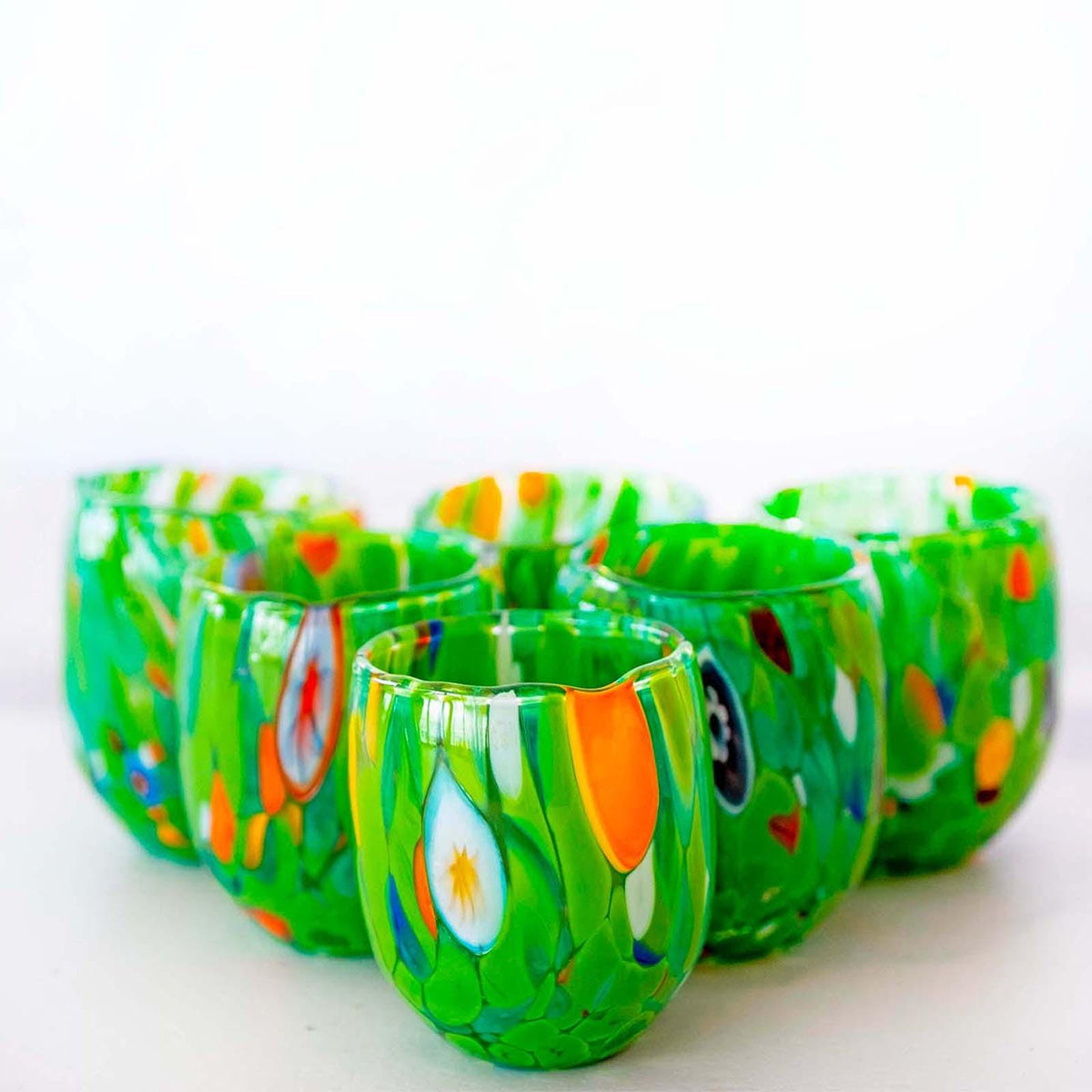 Murano Shot Glass | Certified Murano Glass | Made in Italy | Italian Liqueur Glass | Collection Marea