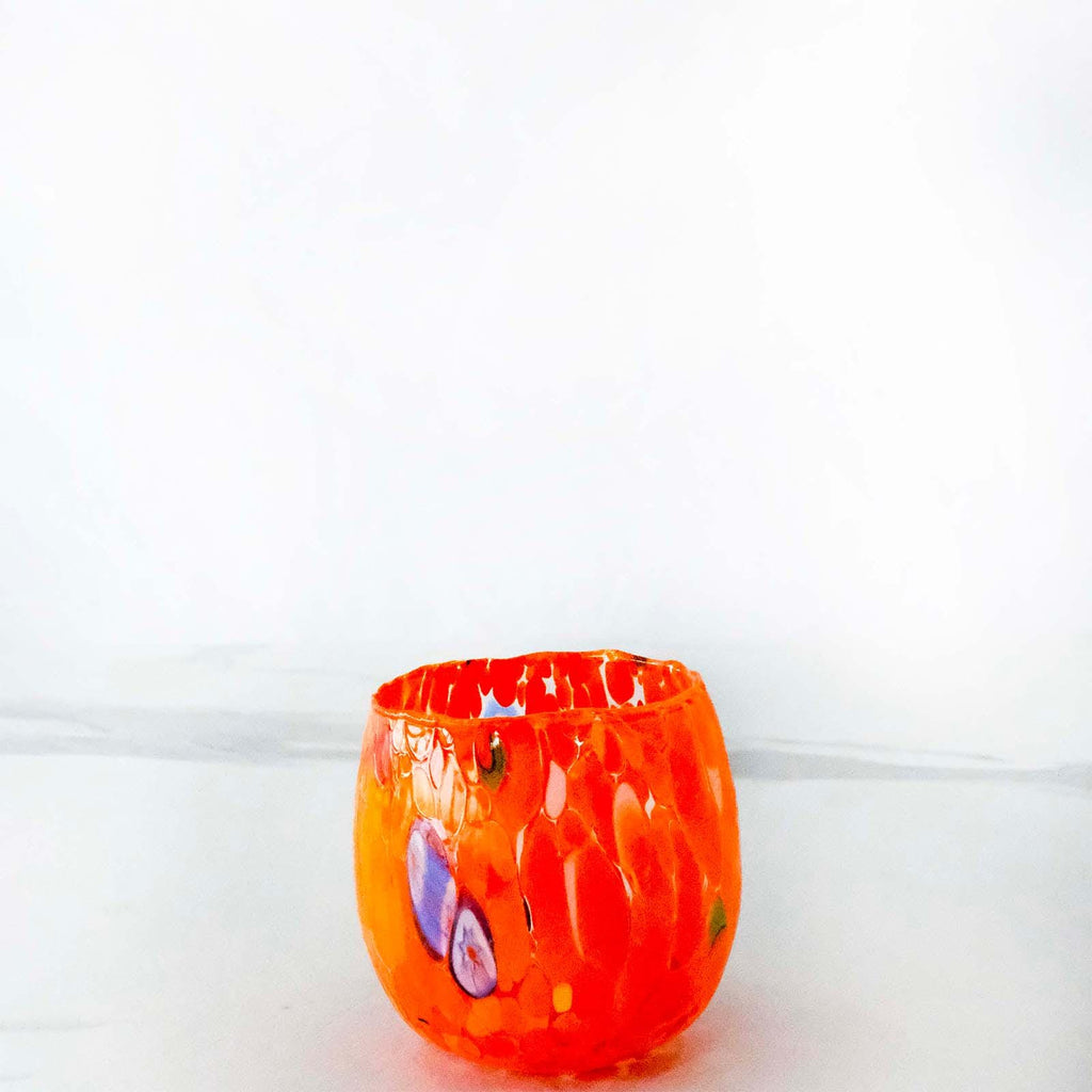 Murano Drinking Glass | Certified Murano Glass | Made in Italy | Water Glass | Collection Marea