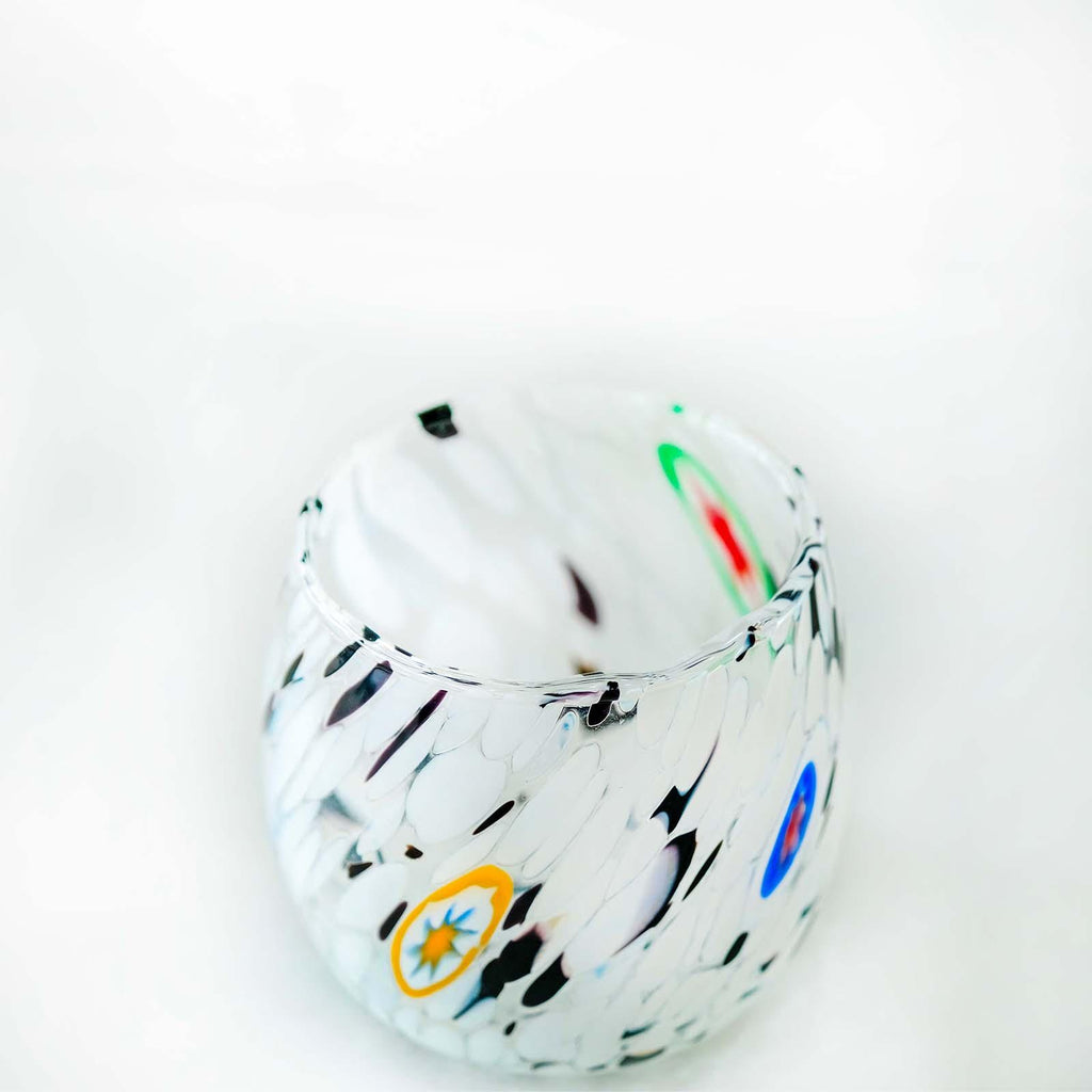 Murano Drinking Glass | Certified Murano Glass | Made in Italy | Water Glass | Collection Marea