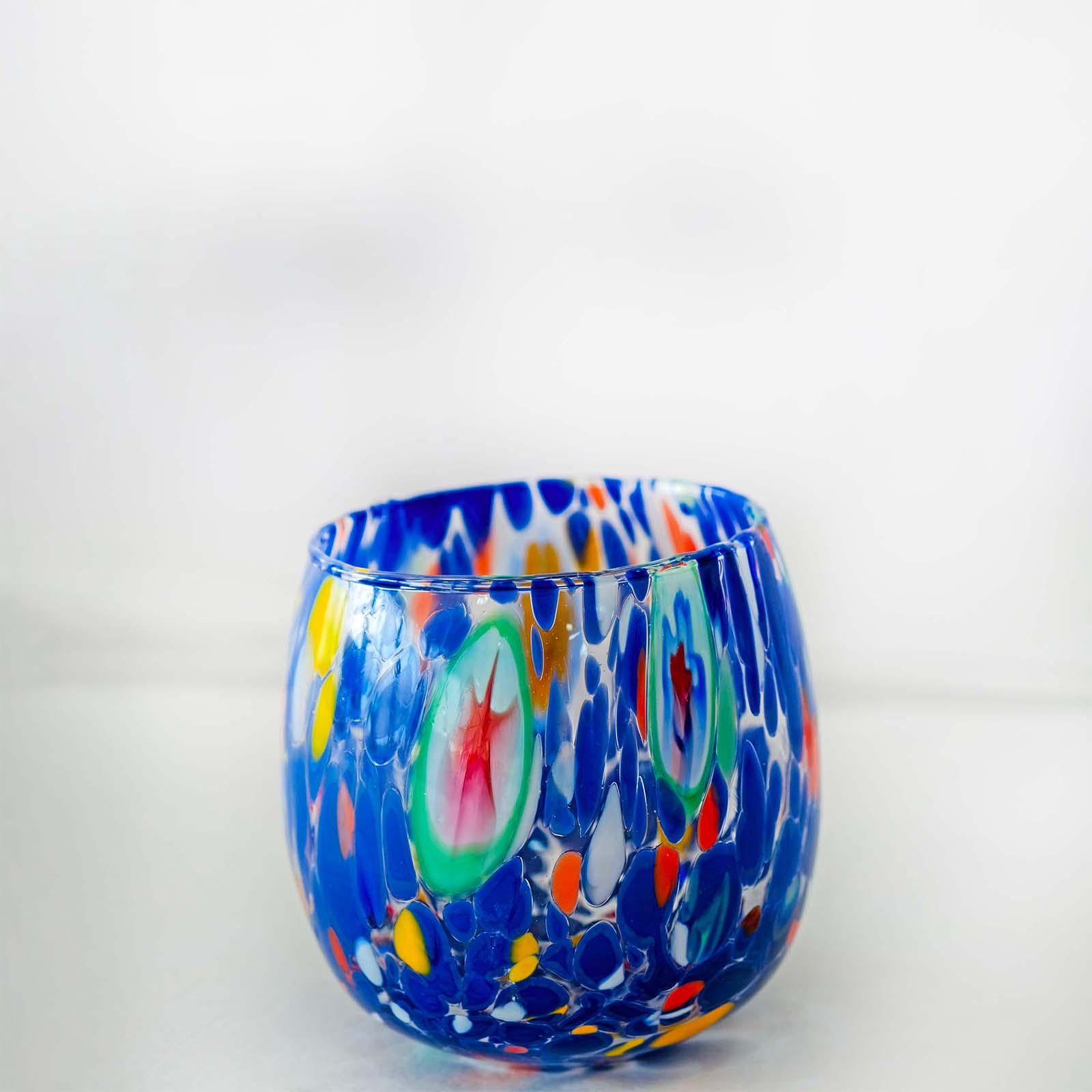 Murano Drinking Glass | Certified Murano Glass | Made in Italy | Water Glass | Collection Marea