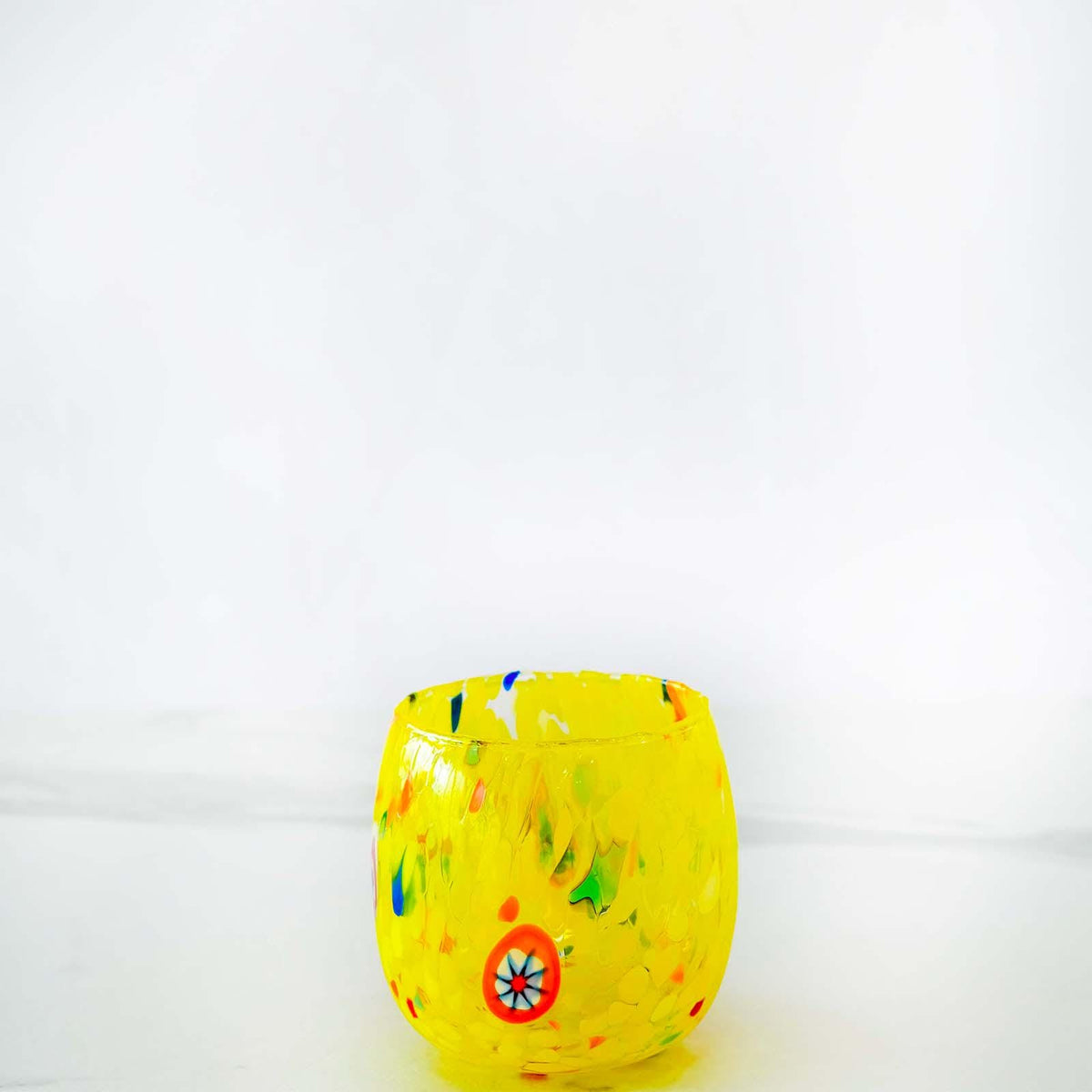 Murano Drinking Glass | Certified Murano Glass | Made in Italy | Water Glass | Collection Marea