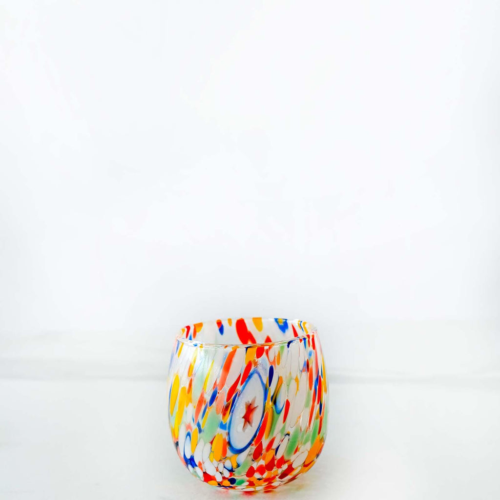 Murano Drinking Glass | Certified Murano Glass | Made in Italy | Water Glass | Collection Marea