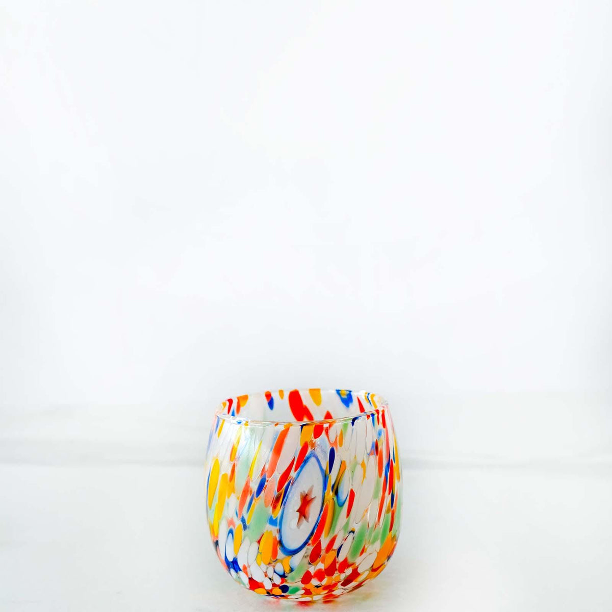 Murano Drinking Glass | Certified Murano Glass | Made in Italy | Water Glass | Collection Marea